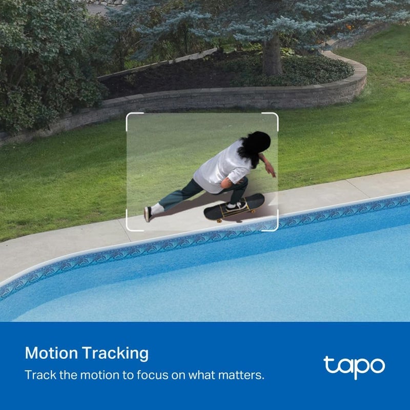 tapo 3K 5MP Outdoor Pan/Tilt Security Wi-Fi Camera – 360° View, Free Person/Vehicle Detection, Starlight Color Night Vision, IP66, Sound and Light Alarm, Works w/Alexa and Google Home, VistaCam 360° - Image 4